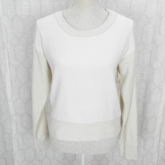 Kain the Label Cream Georgina Sweatshirt Size XS‎ Casual Top Knit Long Sleeve - Picture 5 of 9